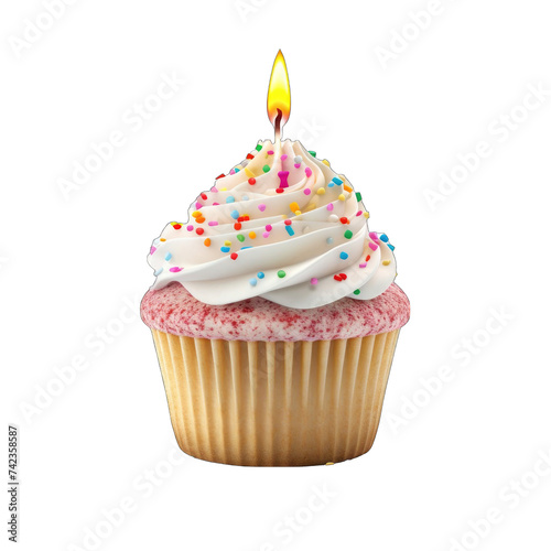 soft Birthday cake decorated with colorful sprinkles png