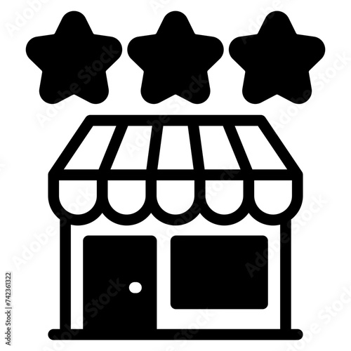 store rating star icon