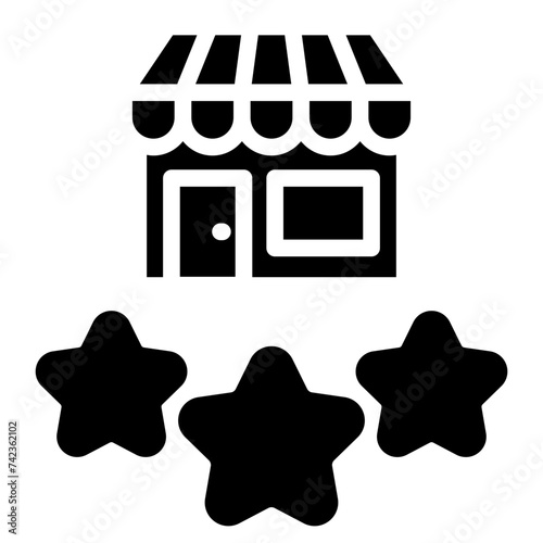 store rating star icon