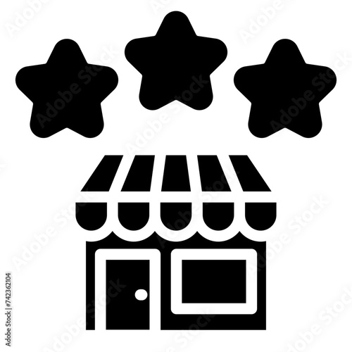 store rating star icon