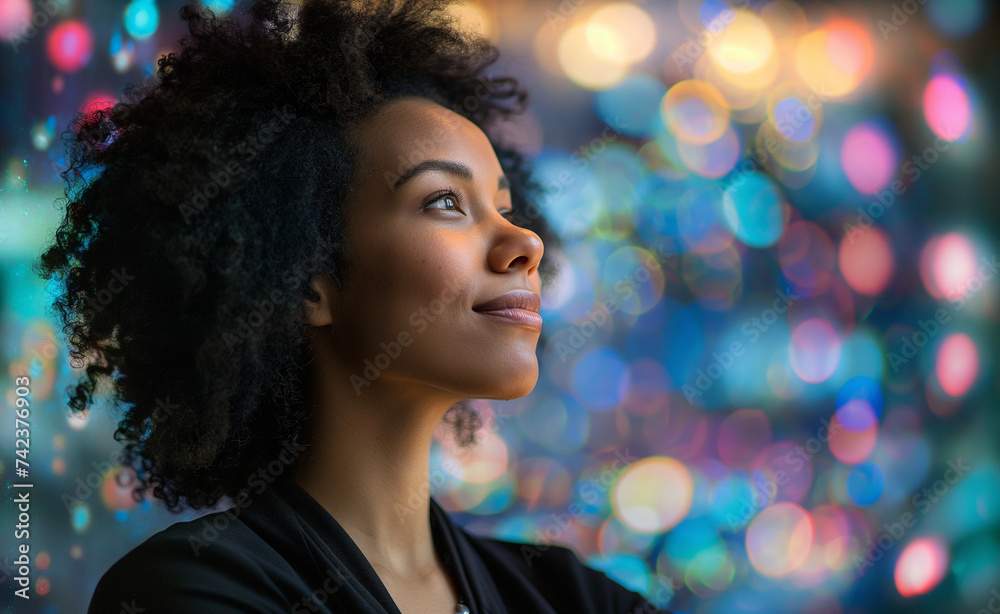 Cyber Sentry: African American IT Specialist in AI Security Cyber Sentry: African American IT Specialist in AI Security