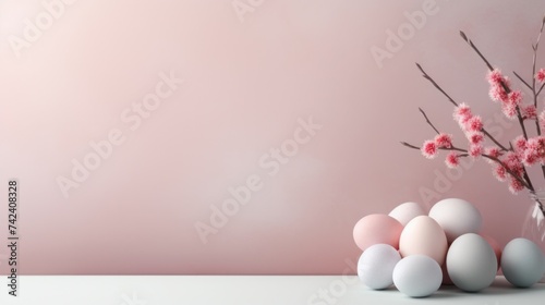 An exquisite, minimalist Easter backdrop