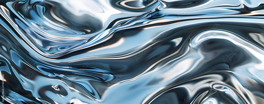 images of the silver wavy wallpaper ai generative images of the silver wavy wallpaper ai generative