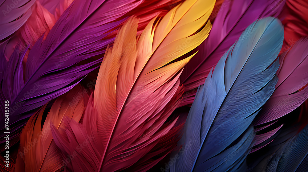 Beautiful abstract feather background, feather texture Beautiful abstract feather background, feather texture