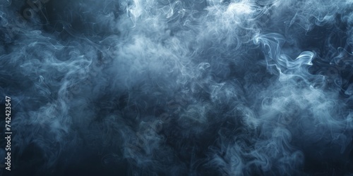 Smoke texture, dense and thick, envelops with an intense atmosphere