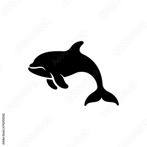 Beluga whale icon