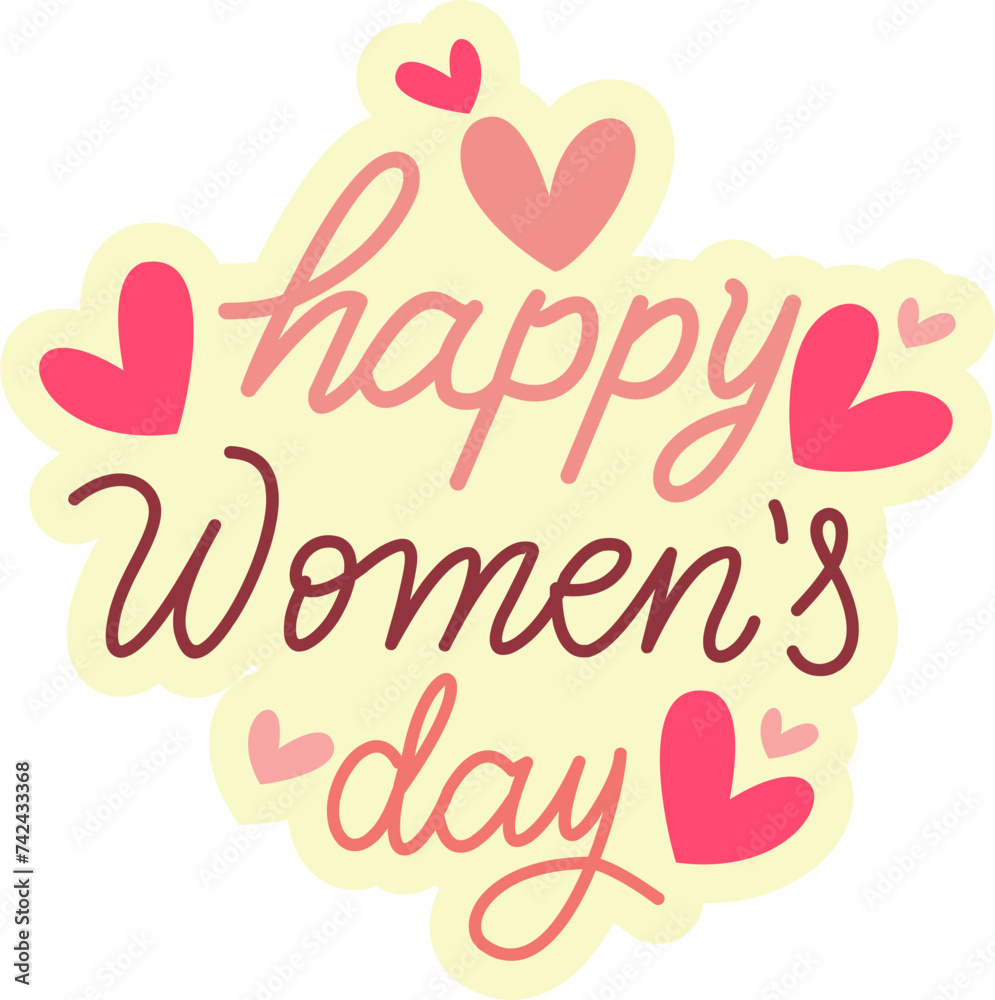 International Womens Day Sticker