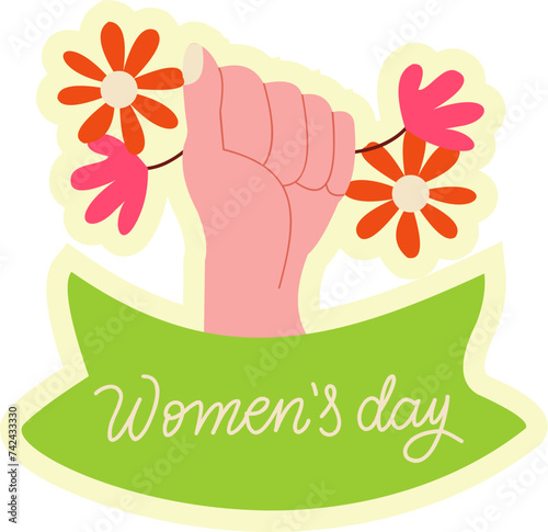 International Womens Day Sticker
