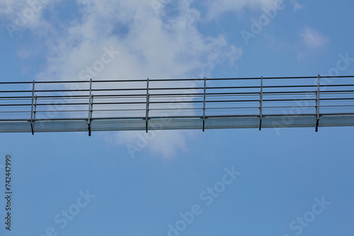 Skywalk, Hängebrücke in Hessen, Willingen, Upland - Zwei Wochen vor Eröffnung 2023 - Wanderung  photo