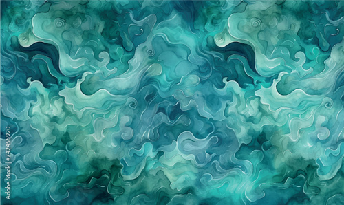  watercolor abstract isolated background azure colors