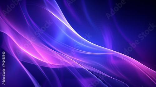 Colour smoke background black background realistic 4k, Mesmerizing abstract light waves in blue and purple ,purple background high quality 