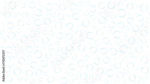 Water drops background effect. Transparant water bubble pattern. Wet backgorund effect.