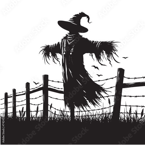 scarecrow silhouette