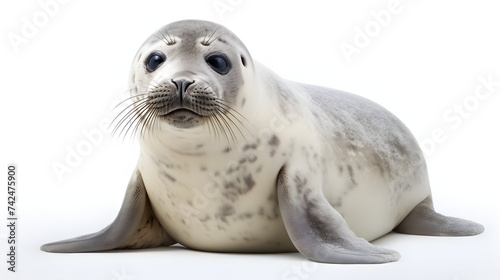 Seal on white background © Oleksandr