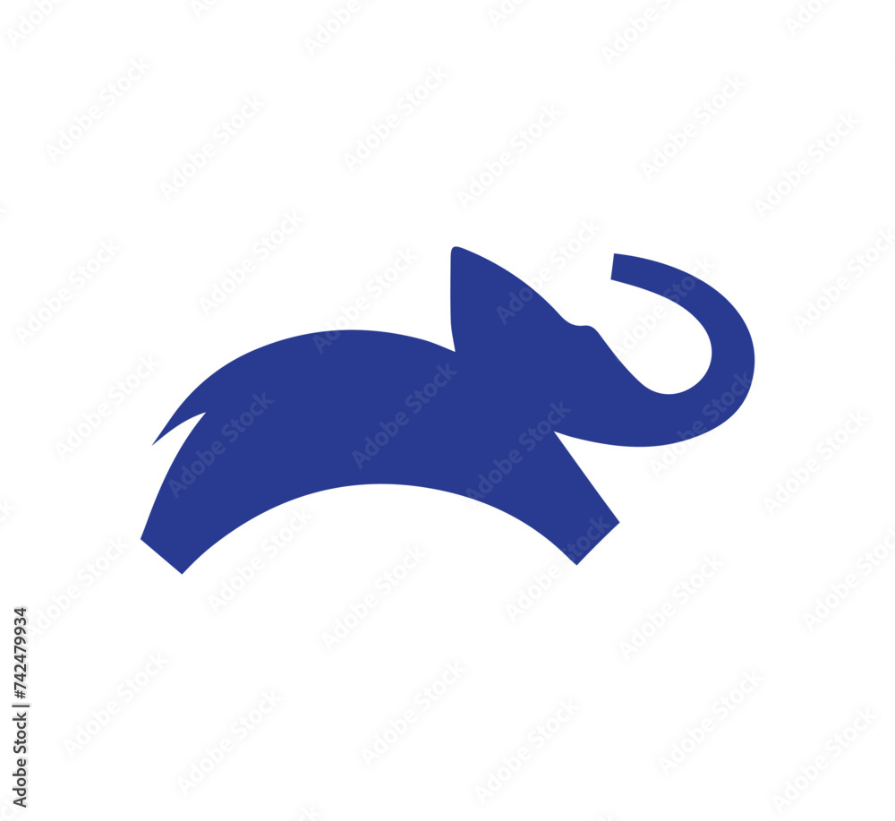 Elephant logo design vector template Elephant logo design vector template