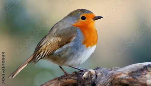 Robin bird on a branch