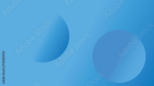 Abstract blue gradient Blue dient design. Minimal creative background. Landing page blurred cover. photo