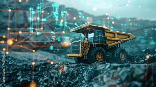 Transforming the digital process of mining into a tangible form