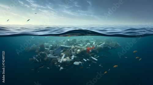 Plastic pollution in oceans, Plastic waste and pollution in oceans and rivers
