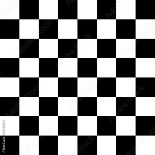8x8 black and white checkerboard 