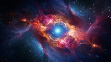 Tableau sur verre  The Helix Nebula. It is one of the nearest planetary nebulae to Earth, only 650 light years away. Located in the constellation Aquarius.  © Elchin Abilov