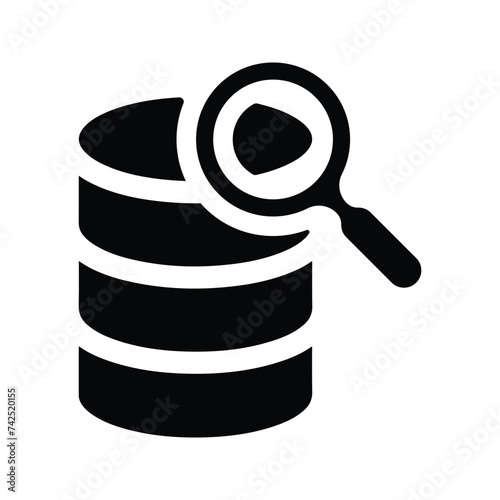 Search database icon.