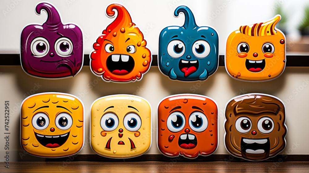 Emoji Expressions Stickers: A Set of Fun Icons to Express Yourself Emoji Expressions Stickers: A Set of Fun Icons to Express Yourself