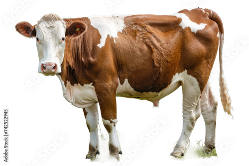 Cow isolated on transparent background