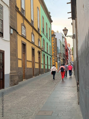 Calle de Sector colonial, Vegueta, Las Palmas de la Gran Canaria, Las Palmas, España