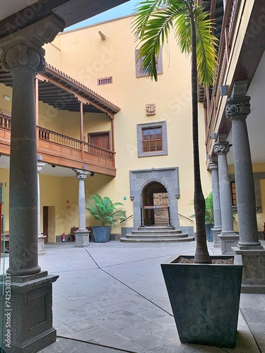 Casa del Gobernador, donde durmió Colon en su primer viaje a Las Américas. Las palmas de la Gran Canaria, España