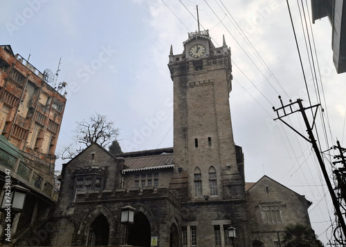 The heritage 100-foot-high stone Clock Tower still works in Darjeeling, India. The structure was constructed by Raj Sahib Kharga Bahadur Chettri in 1850  Dr. Cambell from England put a clock in 1920.
