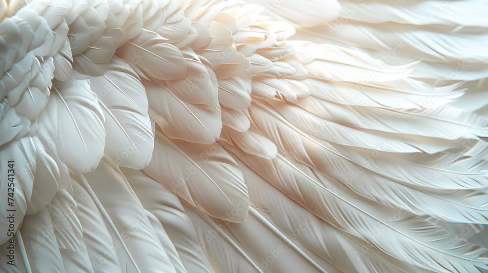 close up of a white feathers, feather background close up of a white feathers, feather background