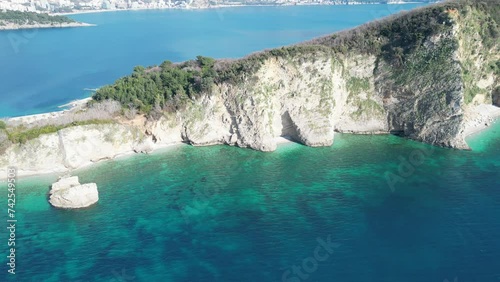 Island Skolj near Budva. Montenegro photo