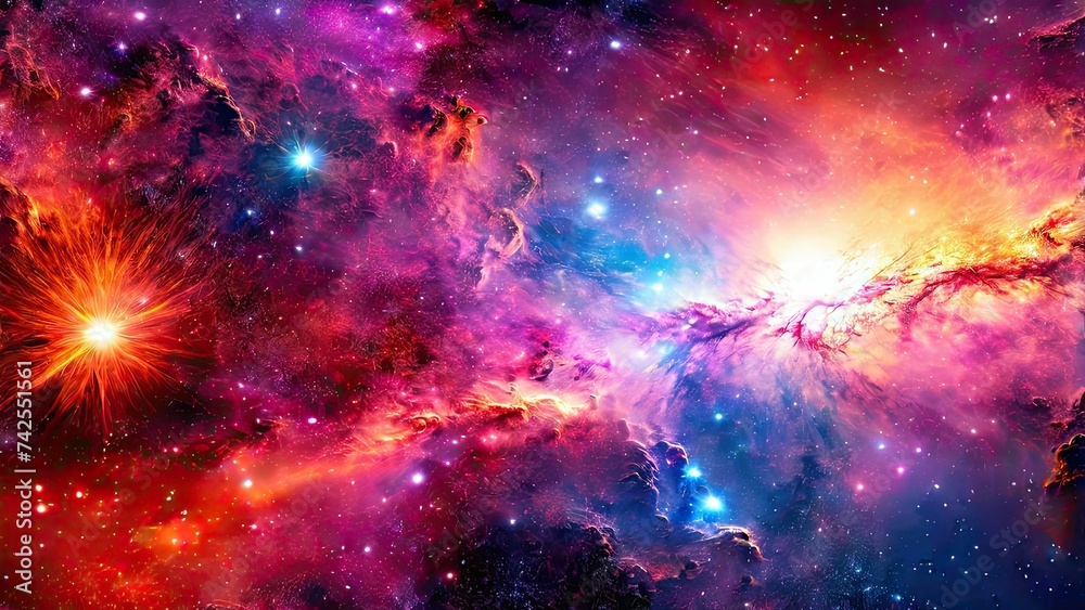 Hubble-Inspired Nebula: Ultra HD Artistry Hubble-Inspired Nebula: Ultra HD Artistry