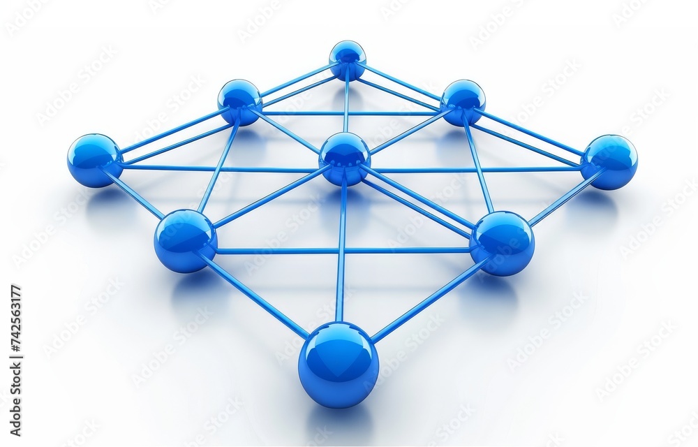 A network of interconnected nodes each representing a key business concept forming a web of entrepreneurial success A network of interconnected nodes each representing a key business concept forming a web of entrepreneurial success
