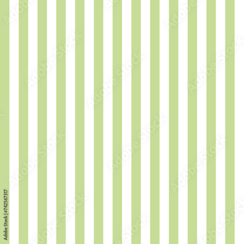 Seamless pattern with green stripes. Spring or summer surface design. Textile simple print for fabric, wallpaper, background