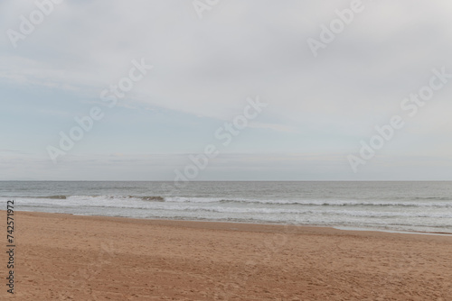 Fotografia playa, mar, arena, océano, nubes, cielo, amanecer, nublado, sol, cuerda, nudo, d