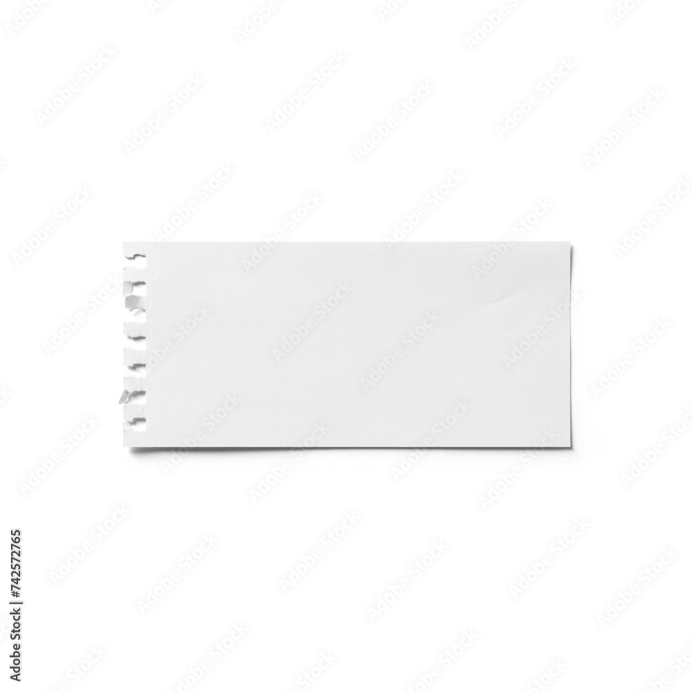Horizontal Narrow Notebook Sheet Horizontal Narrow Notebook Sheet