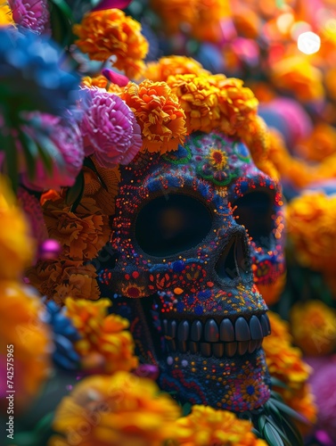 A Floral Dia de los Muertos