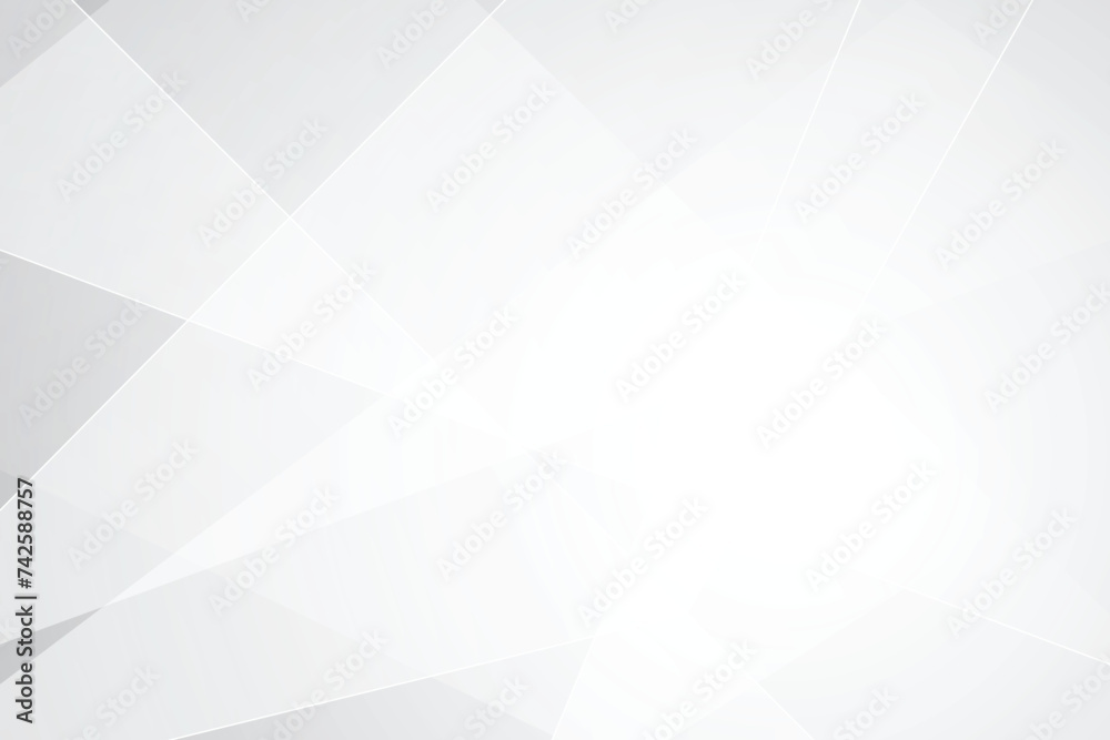 Obraz premium Abstract gradient white monochrome background