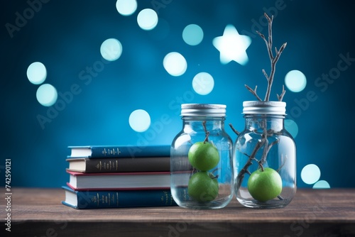 Education, science and medical abstract background