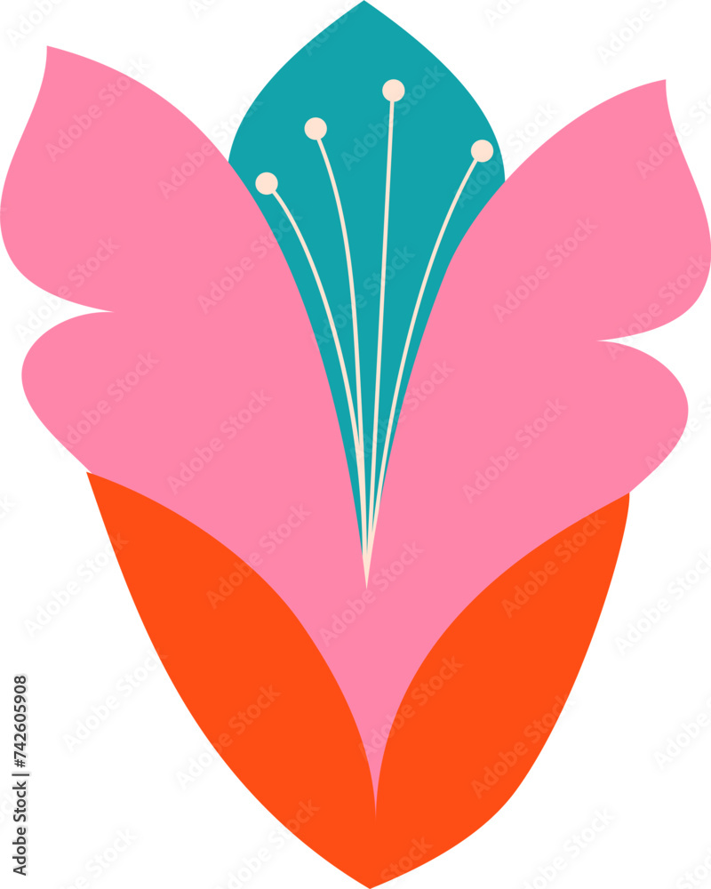 Abstract flower Abstract flower