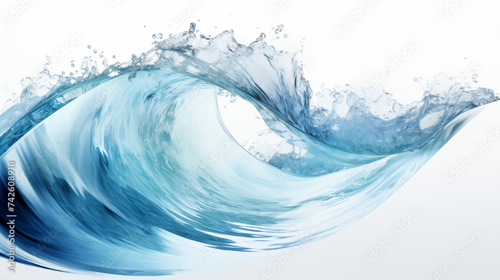 Tranquil Waves Rolling with Soft Splashes Tranquil Waves Rolling with Soft Splashes