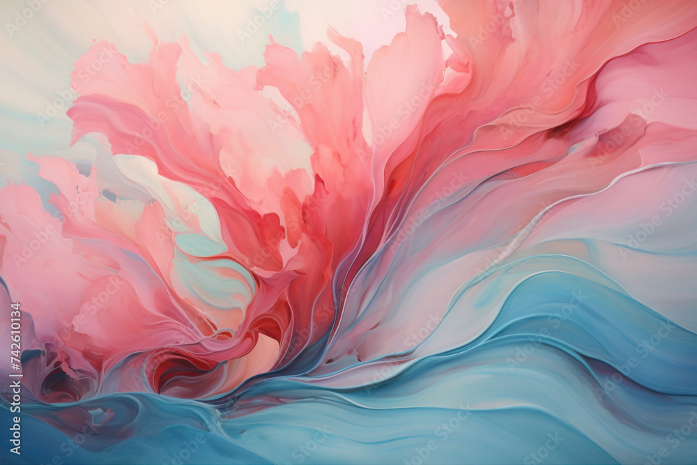 A Canvas That Pulses with Life, Bathed in a Kaleidoscope of Emotion and Abstract Expression.