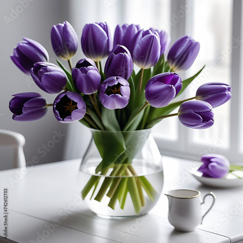 Tulips. Image of flowers