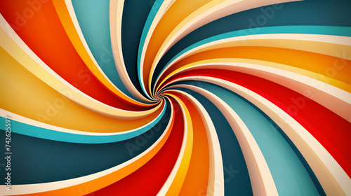 Sixties Abstract background