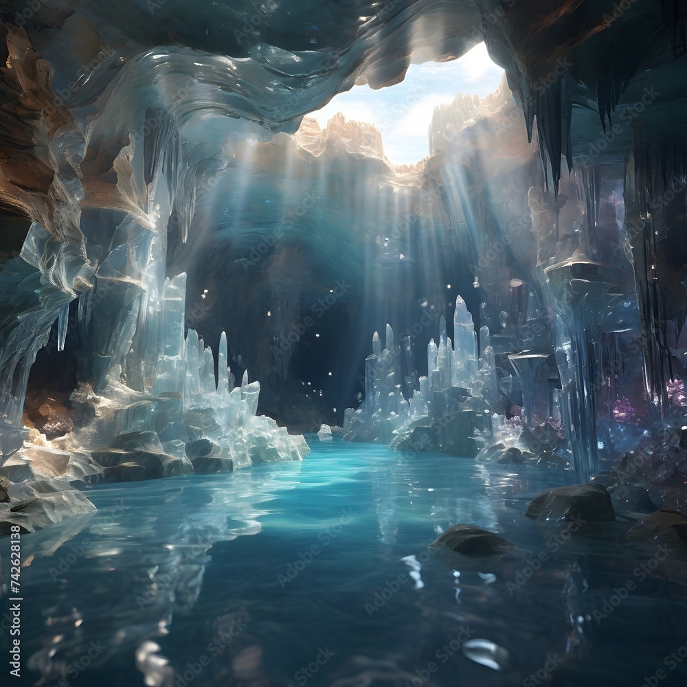 Underwater Caves Generative AI Underwater Caves Generative AI