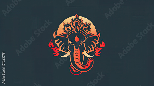 Lord ganesha logo