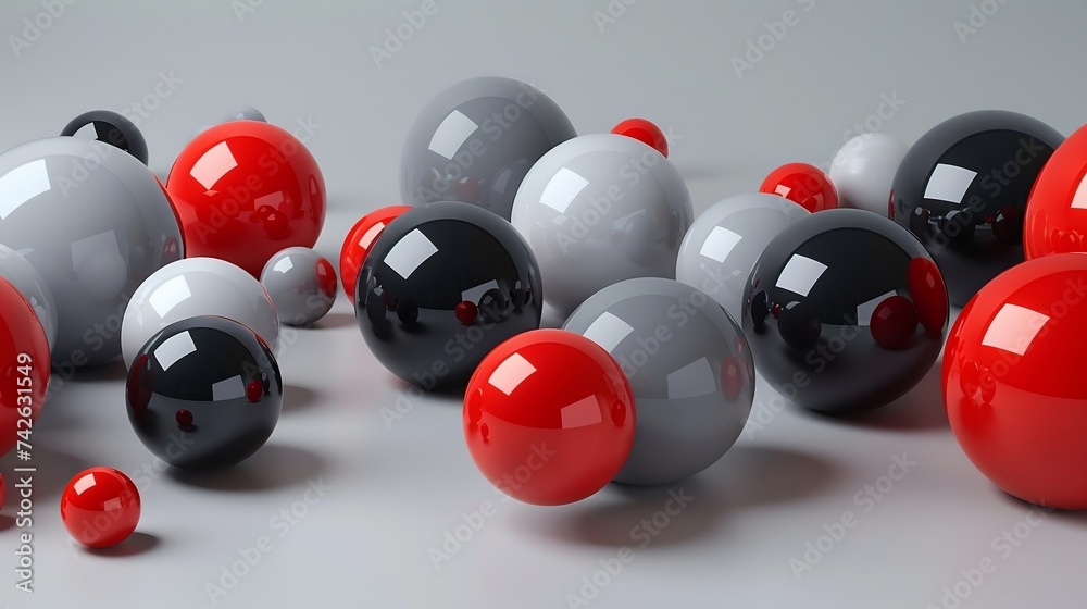 geometric gradient black background, in the style of rendered, red, grey and black-colored, sculptures, spherical sculptures, gradient, minimal abstract geometric gradient black background, in the style of rendered, red, grey and black-colored, sculptures, spherical sculptures, gradient, minimal abstract