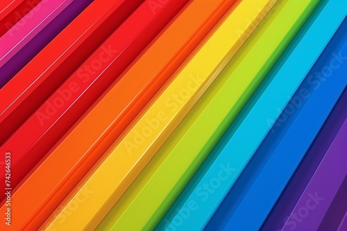 Colorful Rainbow fluorescent Copy Spcae Design. Vivid prologue wallpaper fantastic abstract background. Gradient motley ineffable lgbtq pride colored neon illustration mystifying